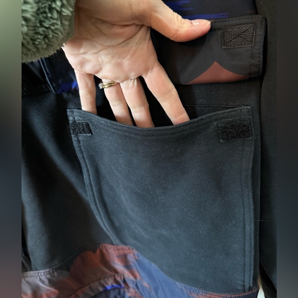 Free People Movement Daybreak Sweatshirt Size Medium Pullover Printed 1/2 Zip - Picture 7 of 13